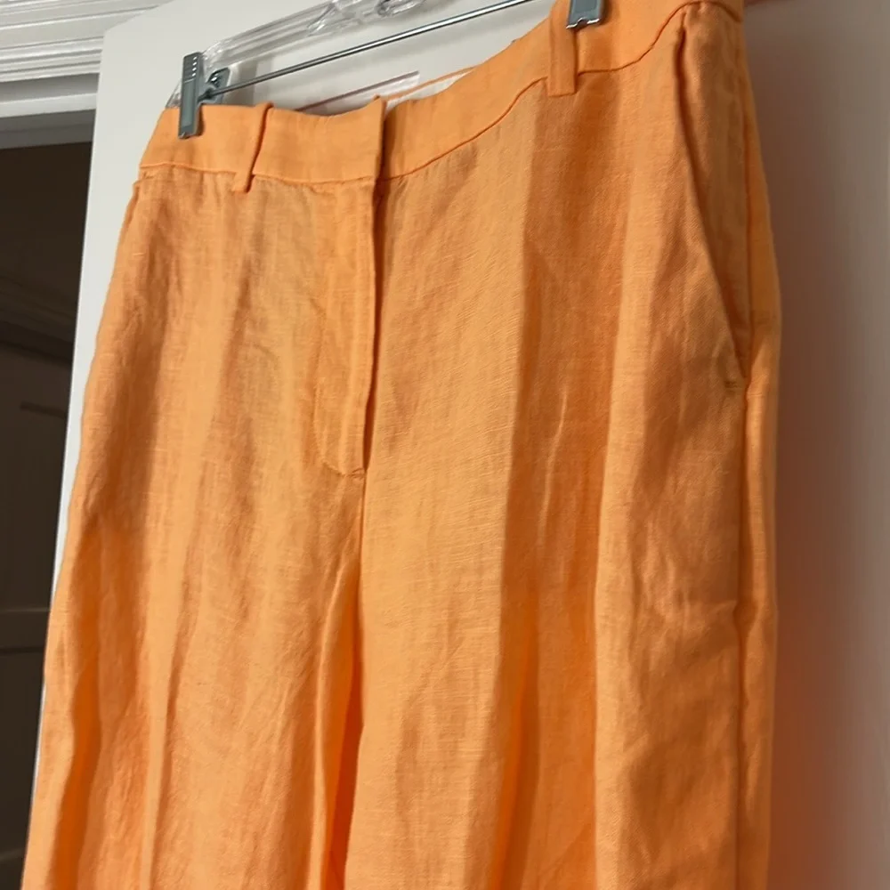J.Crew Ingrid pant in linen BR736